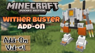 Minecraft Pocket Edition | WITHERBUSTER ADDON V2 screenshot 4