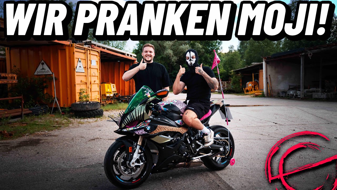 WIR ZERSTÖREN MOJIS MOTORRAD!
