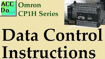 Omron CP1H PLC Data Control Instructions