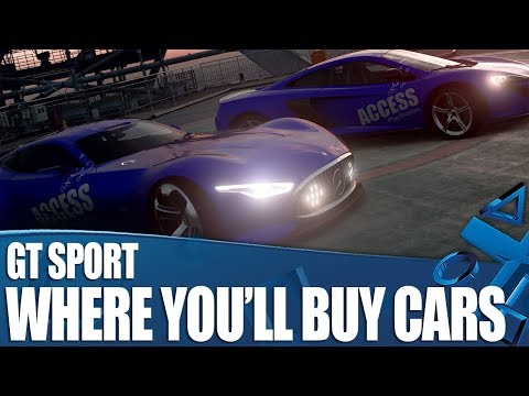 GT Sport - Where Will You Buy Cars In GT Sport?