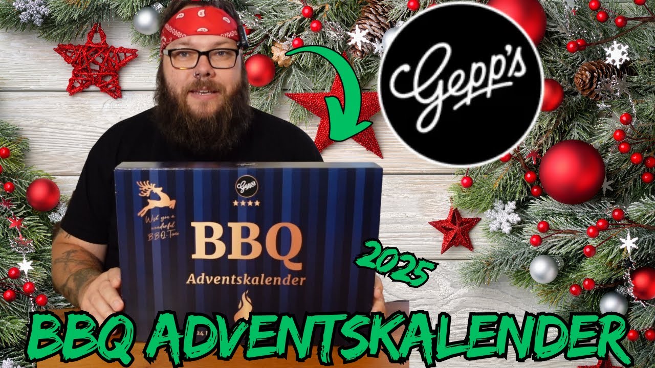 Gepp's Feinkost BBQ Adventskalender 2025 Unboxing - Saucen, Gewürze und Rubs!
