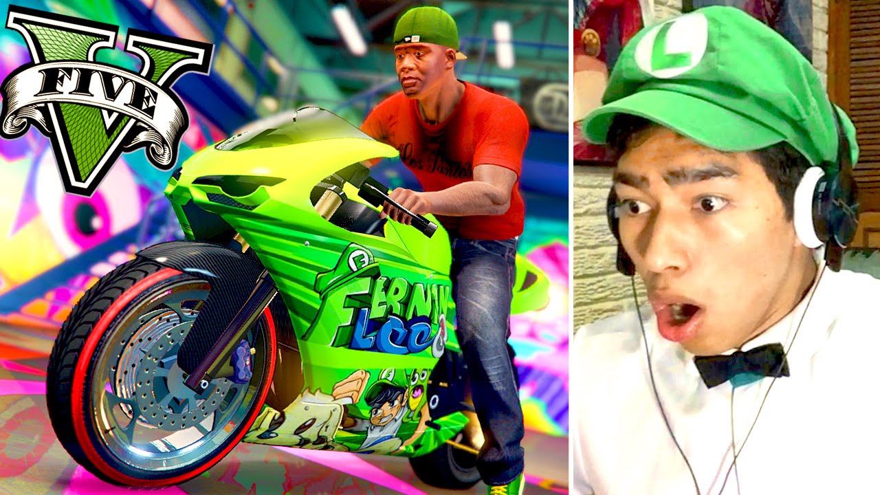 LA MOTO DE FERNANFLOO! VEHÍCULOS DE YOUTUBERS EN GTA PC -