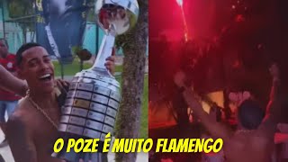 MC POZE COMEMORANDO O TÍTULO DA LIBERTADORES DO FLAMENGO