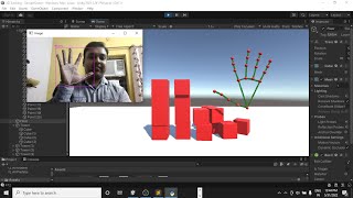 computer vision based Unity game