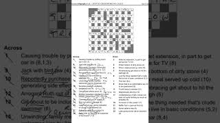Daily telegraph prize crossword 30035 answers and walkthrough Sat 9th july 2022