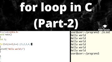for loop in C (Part-2 )  |Tamil