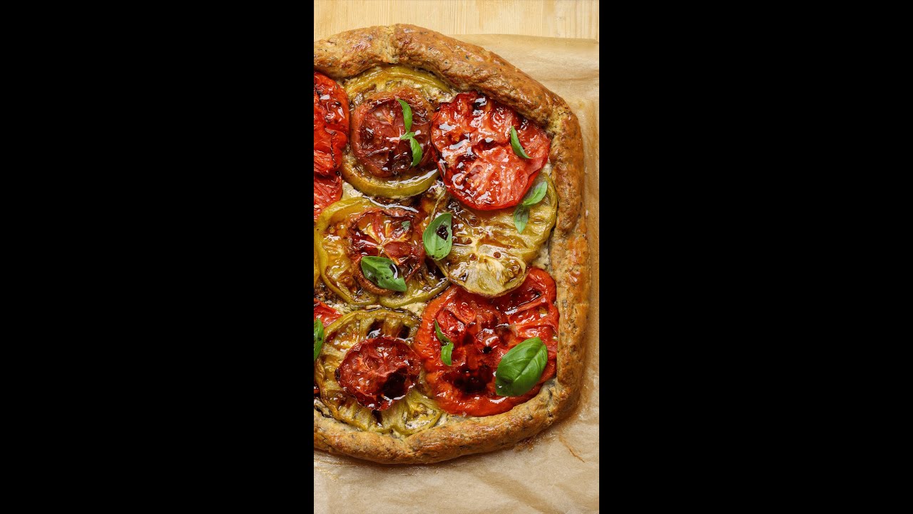 Goats Cheese Tomato Tart YouTube