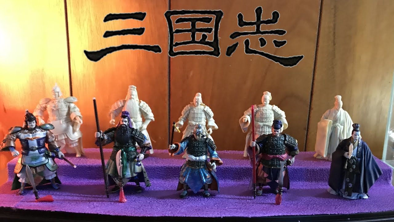 海洋堂 人形劇 三国志 フィギュアコレクション 第壱集 第弐集 北陸製菓