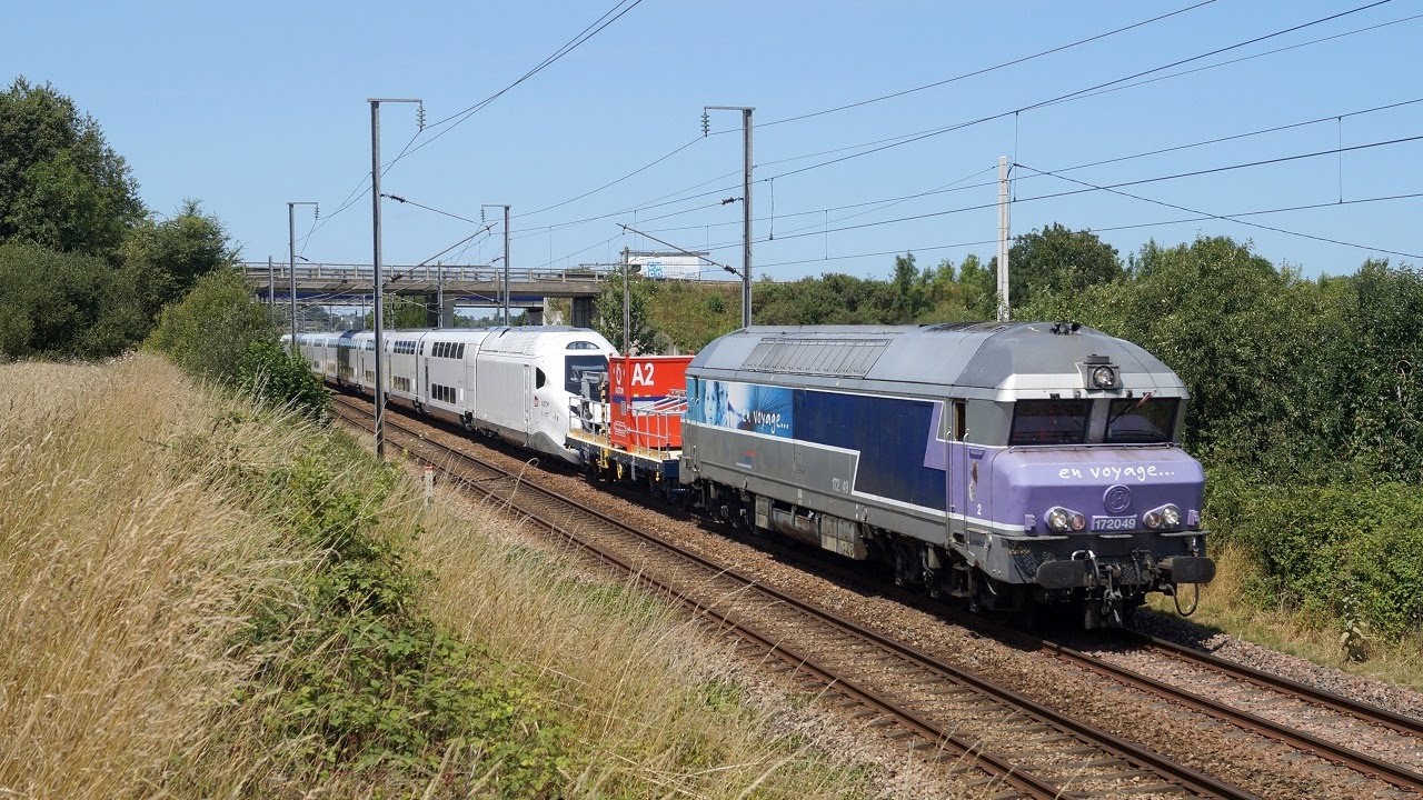 Circulations ferroviaires à Rennes et dans l'ouest - 2023