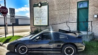 1986 Pontiac Fiero GT 2.8 V6 engine and Transmission removed #pontiacfiero #fiero #motor #midengine