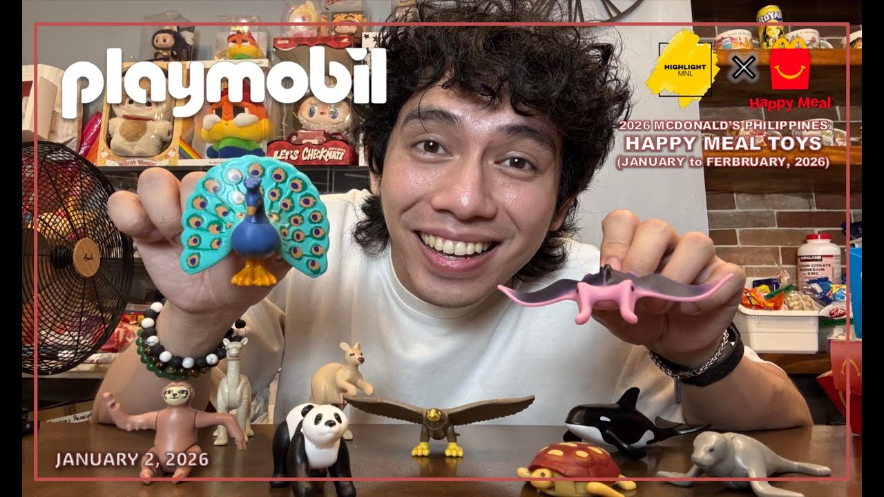 2026 Playmobil McDonald's Toys (Playmobil Happy Meal Toys) McDo PH