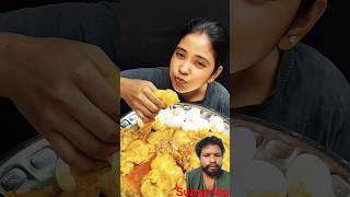 #mukbang #food#eating #muttonfatcurry #boildegg#greenscreen #shots #yummy #delicious  #challenge 😱😋
