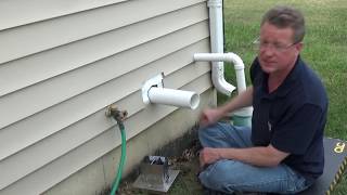 Radon Fan Installation - Basement Ventilation