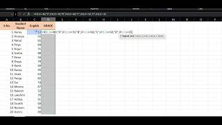 Nested if statement in excel @divya-devil15