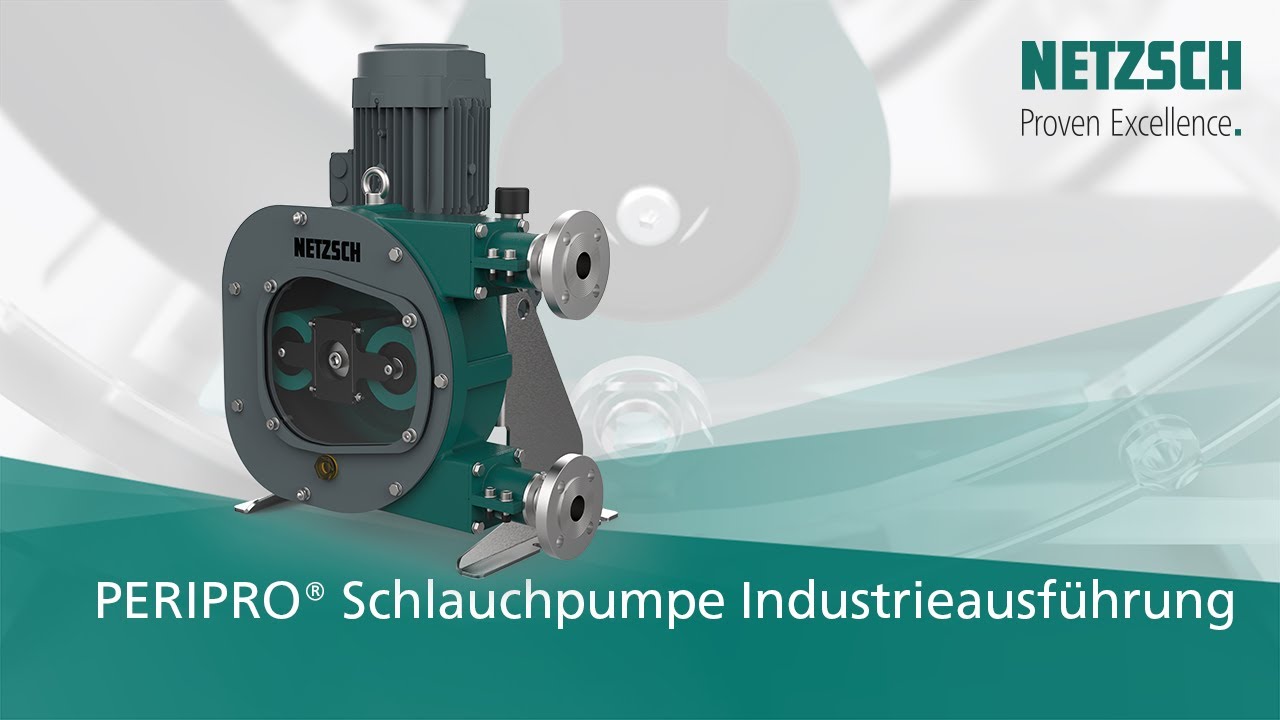 PERIPRO® Schlauchpumpe in Industrieausführung 