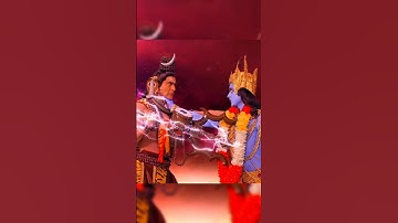 Lord krishna vs lord shiva fight🙏 #mahadev #krishna #narayan #shiva #hanuman #shorts ##ram