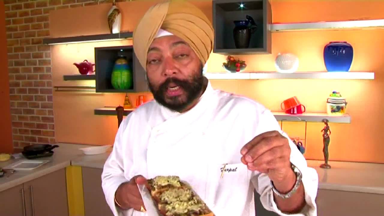 SPINACH AND MUSHROOM TOAST | chefharpalsingh