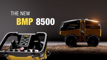 The BOMAG BMP 8500 new generation trench roller