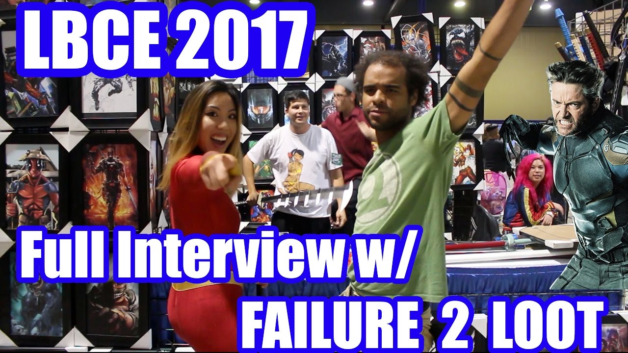 LBCE '17 - Failure 2 Loot [Full Interview] | World Meets Nerd - YouTube