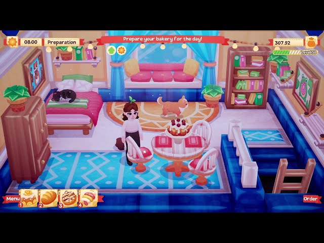 ASMR Running a Cozy Bakery (Lemon Cake Gameplay)