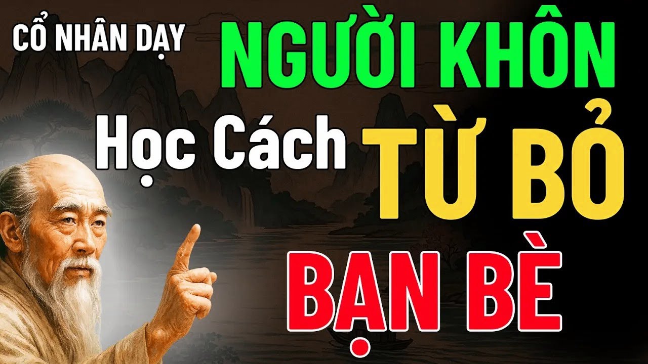 Cổ Nhân Dạy Người khôn tập sống từ bỏ bạn bè, nghe mà thấm - YouTube