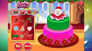 Game nấu ăn - Game giáng sinh - Làm bánh Cupcake - Pudding chuối việt quất - Bánh Noel screenshot 2