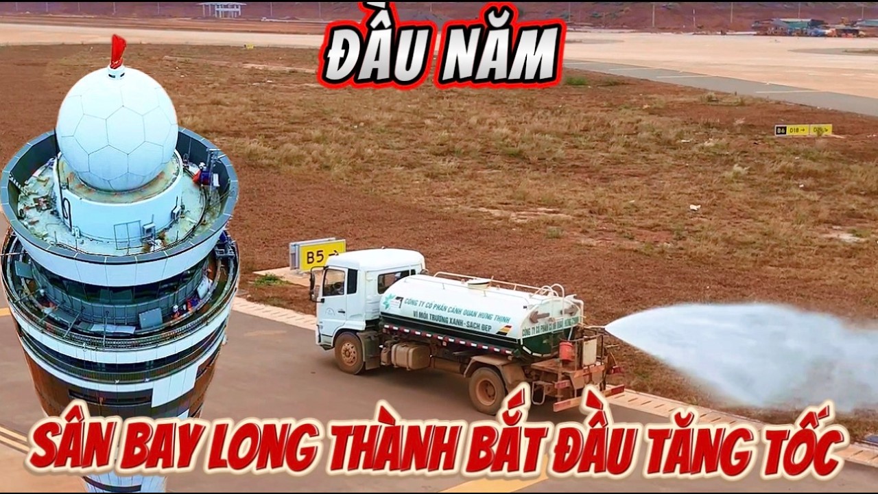 ĐƯỜNG BĂNG SỐ 2 VỀ NHÀ GA BẮT ĐẦU CHẠY TIẾN ĐỘ ĐẦU NĂM