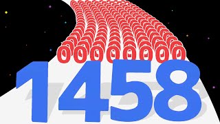 SLIDE NUMBER RUN 3D - Number Master, Run & Merge (Satisfying Mobile Games) screenshot 5