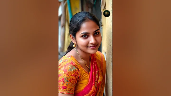 ✨🌸 Vibrant Yellow Saree & Red Floral Blouse Elegant Style for Ethnic Lovers! 👑 | #LohiStudio