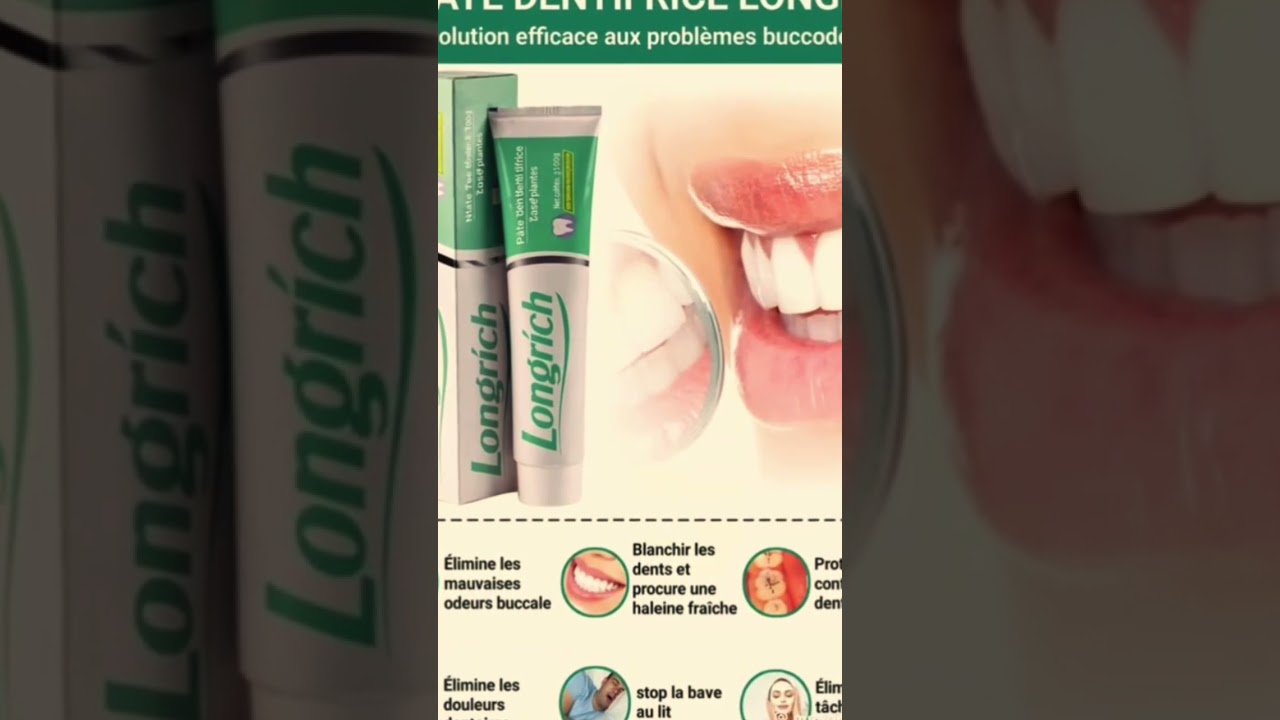Dentifrice Longrich
