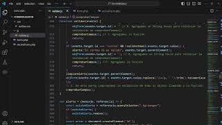 Validación de Formularios en JavaScript. Parte 12/15. By JCC El Chamito FTV.