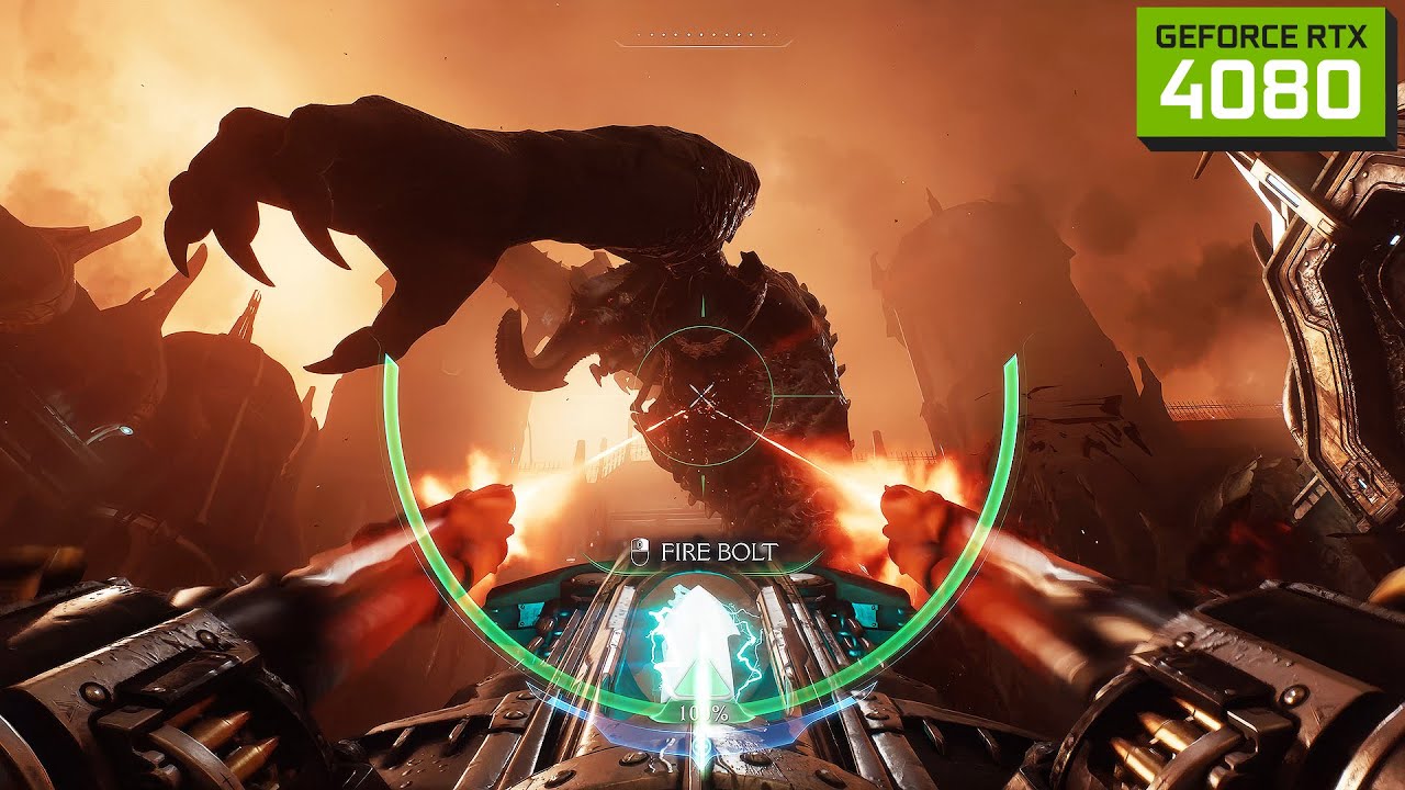 Titan vs Turret - DOOM The Dark Ages Gameplay