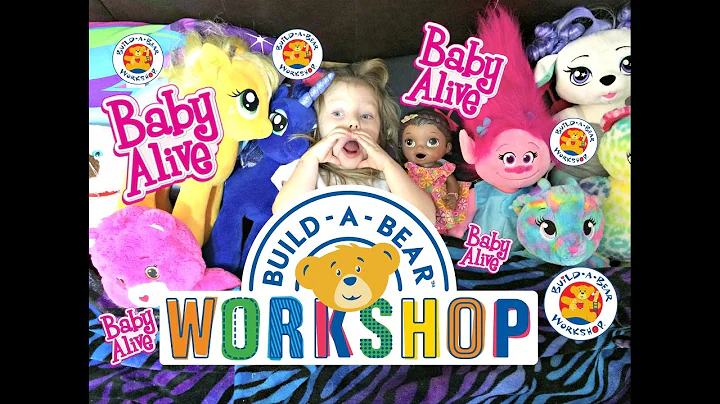 BABY ALIVE get a BUILD-A-BEAR. TROLLS! The Lilly a...