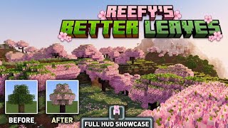 Minecraft Bedrock Just Got BETTER! 🍃 Reefy’s Better Leaves +Linxing s Paper Doll Showcase