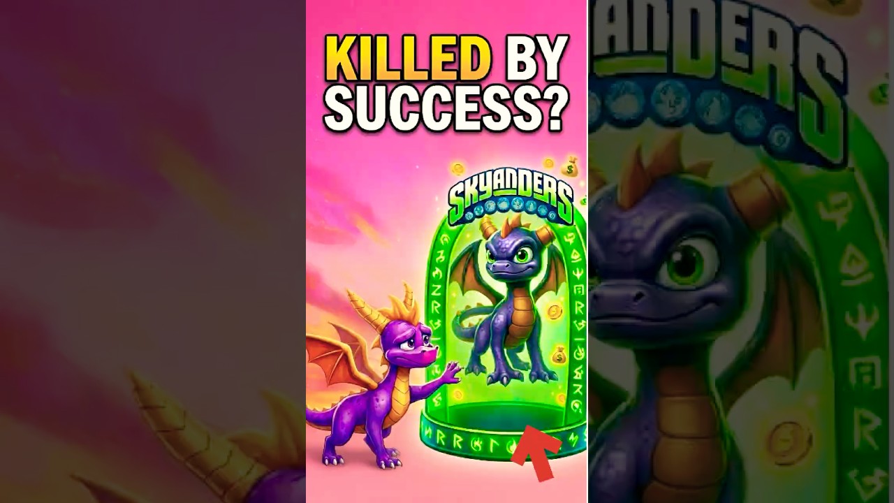 How Success ERASED Spyro\u0027s Identity #spyro #shorts #gamingnostalgia #retrogaming  #sony #skylanders