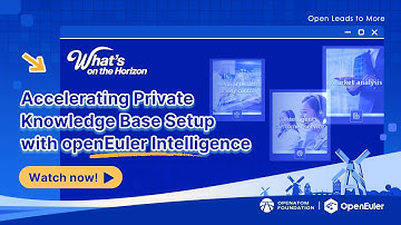 A Hands-on Demo: Accelerating Private Knowledge Base Setup with openEuler Intelligence