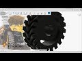 Fusion 360 Absolute Beginner - How To Model Tire Tread - Last Nights Facebook Livestream