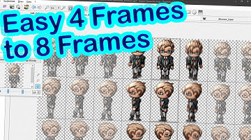 Create Smoother Walk Animations for RPG Maker MV & MZ (No Pixel Art Required) Tutorial | Plugging MV