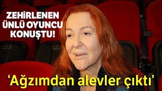 Sahnede Kimyasal Madde İçerek Zehirlenen Sumru Yavrucuk Ağzımdan Alevler Çıktı
