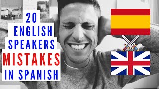 Thumbnail image for Top 20 MISTAKES English Native Speakers Make in Spanish | IMPROVE Your Spanish