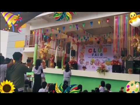 Our lady of the Holy Rosary School Pasong kawayan April 5 Club fair.