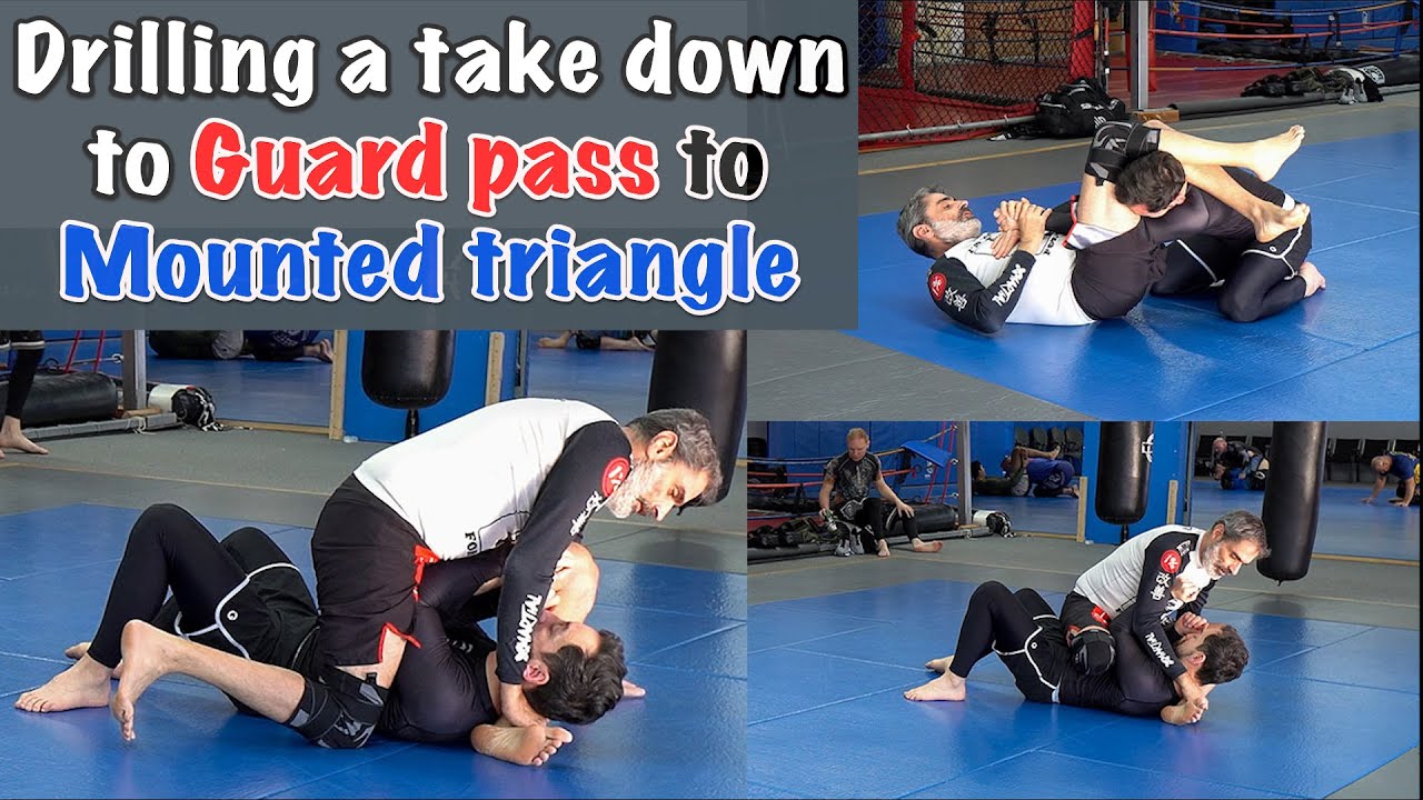 Сверление прохода к ограждению и далее к конному треугольнику