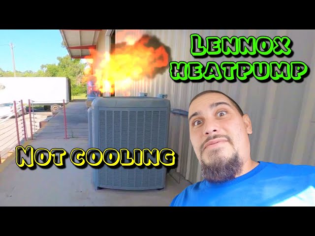 Lennox heat pump not cooling HVAC - YouTube