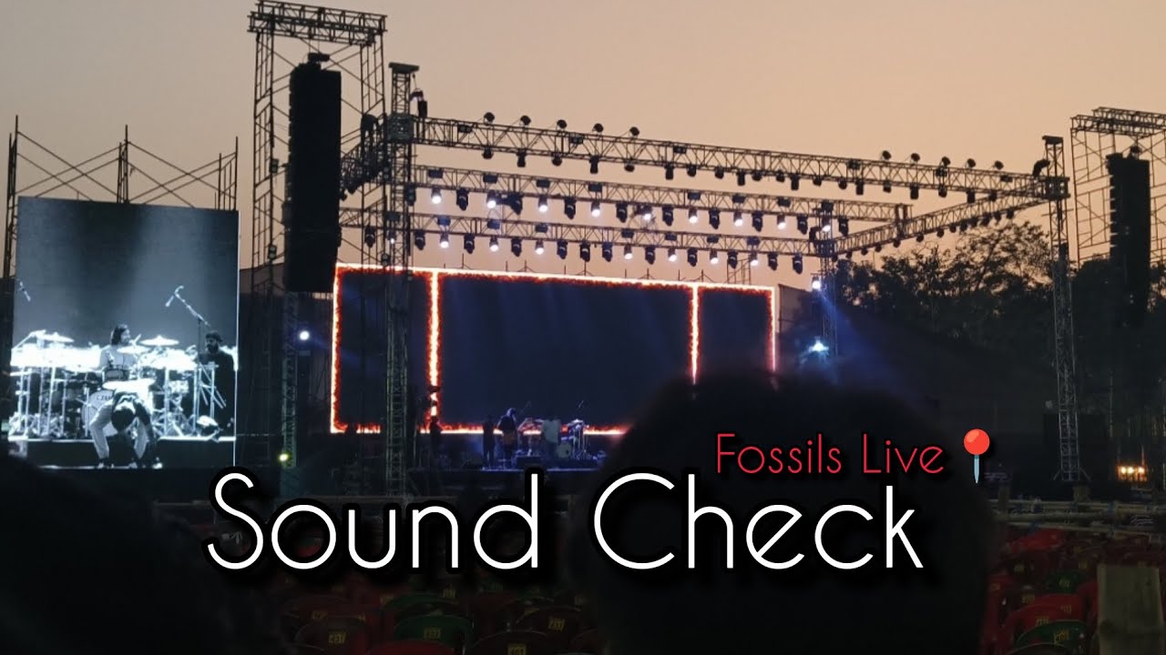 Fossils Band Sound Check📍✅ 
