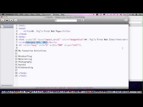 HTML Lesson 3    Lists