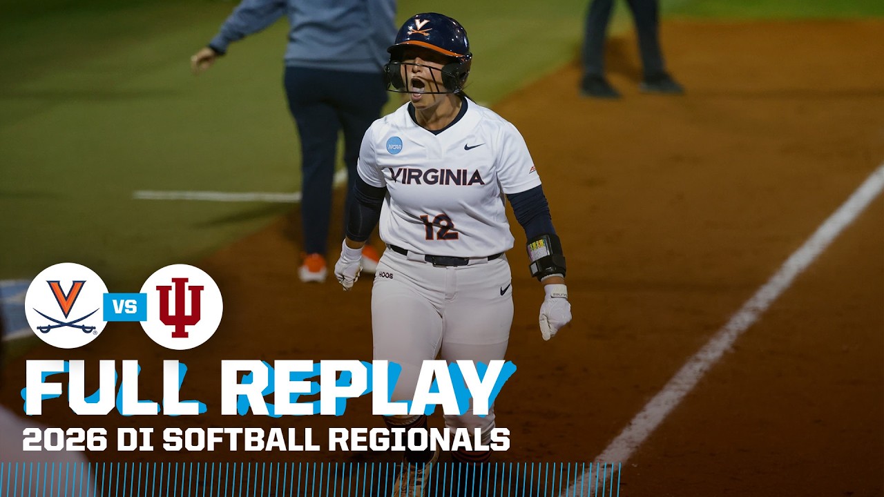 WALK-OFF! Virginia vs. Indiana: 2026 NCAA softball regionals | FULL REPLAY