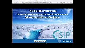 Semantics Adoption in the Earth and Environmental Sciences: Successes and Roadblock (90 min)