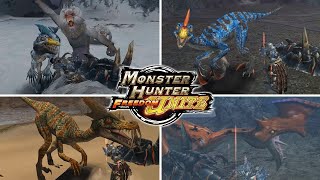 MHFU | Bullying Raptor Dromes with Hunting Horn @PreyDator