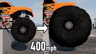 Bending the Breaking Point of a Monster Truck Tire