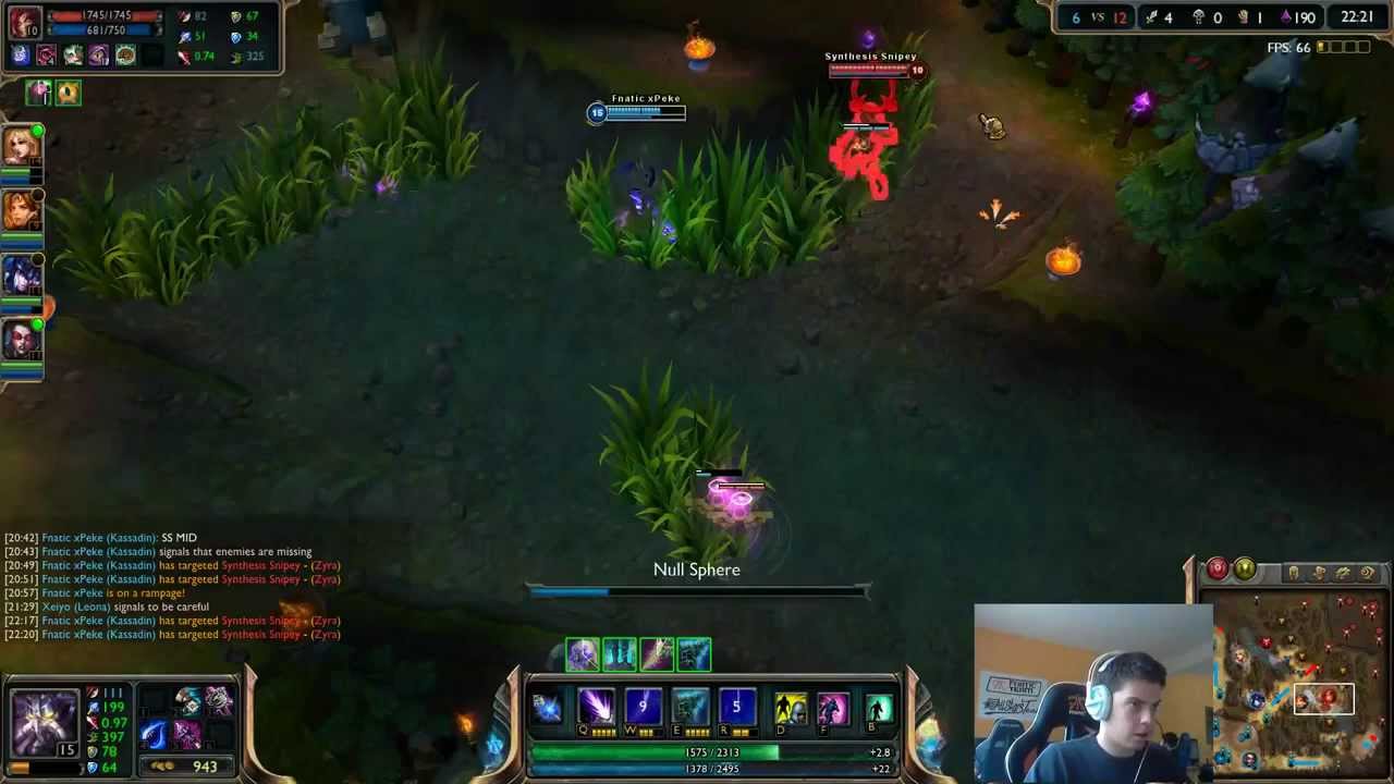 high elo match   xPeke vs Alex ich